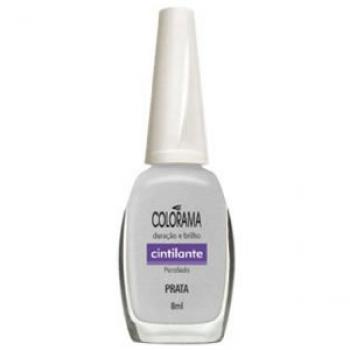 Esmalte Color Cintilante Prata