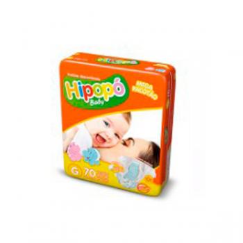 FRALDA HIPOPO BABY MEGA GRD 70UN