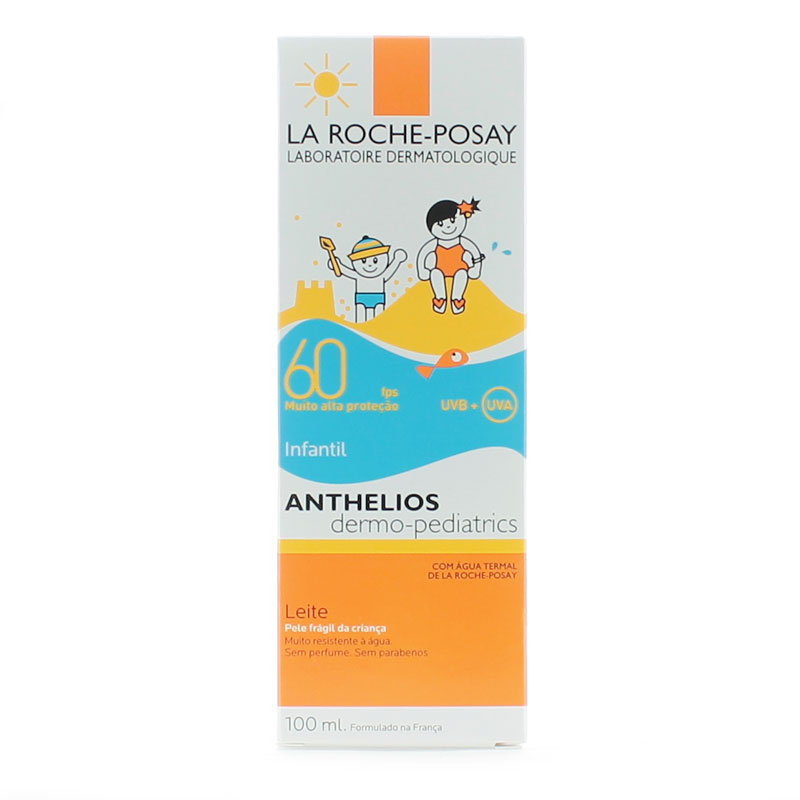 Protetor Solar Infantil La Roche-Posay Anthelios Dermo-pediatrics FPS 60 com 120mL