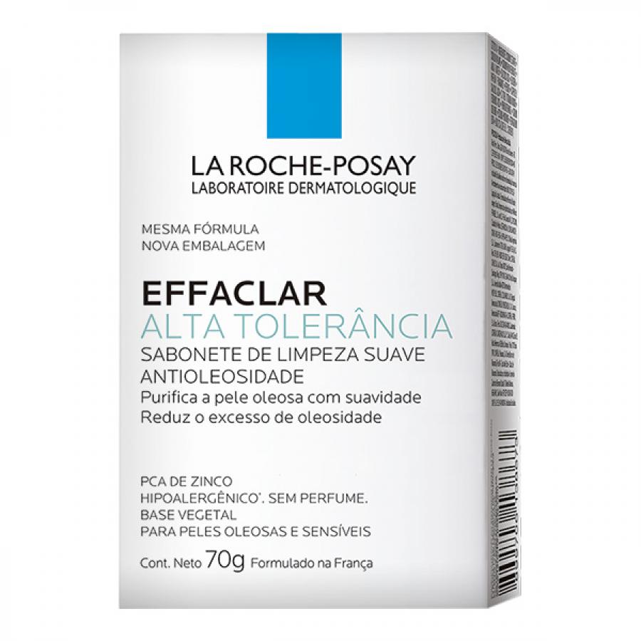 SABONETE DE LIMPEZA FACIAL LA ROCHE-POSAY EFFACLAR ALTA TOLERANCIA 70g