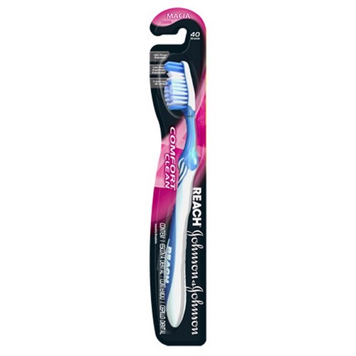 Escova Dental Johnson’s Reach Comfort Clean n? 40, macia, sortida