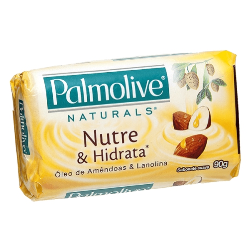 Sabonete Palmolive Naturals Oleo de Amendoas & Lanolina 90g